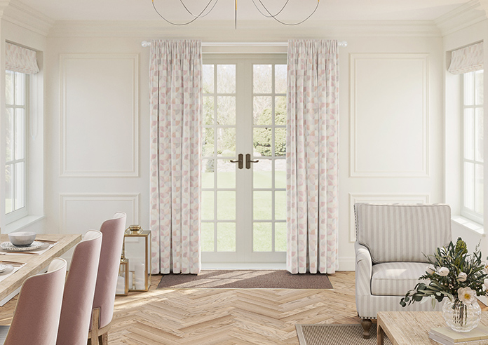 Mosaic Tile, Sweetheart - Made to Measure Curtains - Image 3